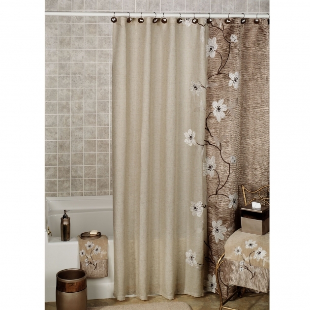 Alluring Bathroom Curtains And Shower Curtain Sets Picture