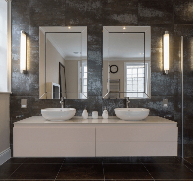 Alluring Bathroom Mirror Ideas For Double Vanity Pic