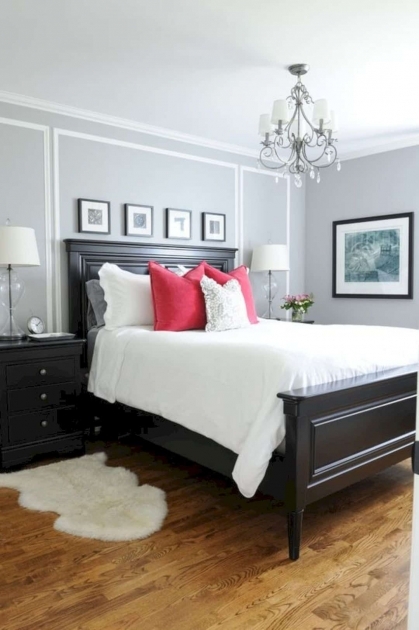 Alluring Bedroom Decor Black Furniture Photo