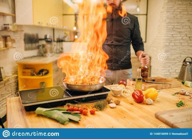Alluring Kitchen On Table Photo