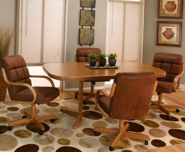Alluring Kitchen Sets With Chairs On Wheels Picture