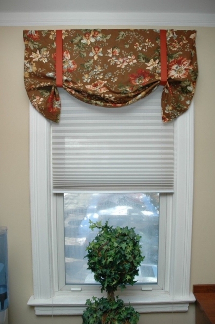 Alluring Kitchen Valance Ideas Pinterest Picture