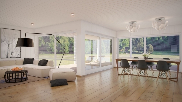 Alluring Open Plan Living Room Sofa Image