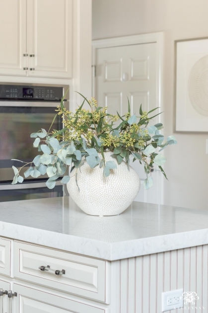 Alluring Vase Decor Kitchen Picture