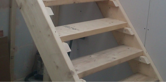 Alluring Wooden Stairs How To Build Pic
