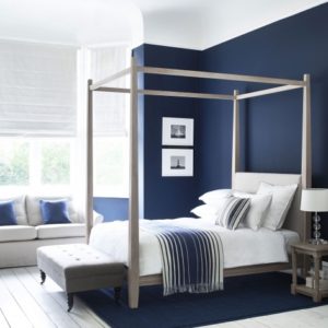 Bedroom Decor Blue And White