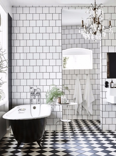 Amazing Black And White Bathroom Ideas Pic