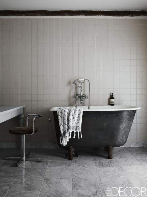 Amazing Decor For Gray Bathroom Pic