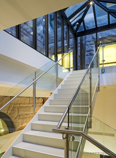 Amazing Glass Roof Over Stairs Picture