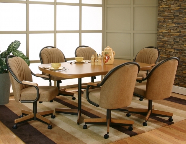Amazing Kitchen Sets With Swivel Chairs Image