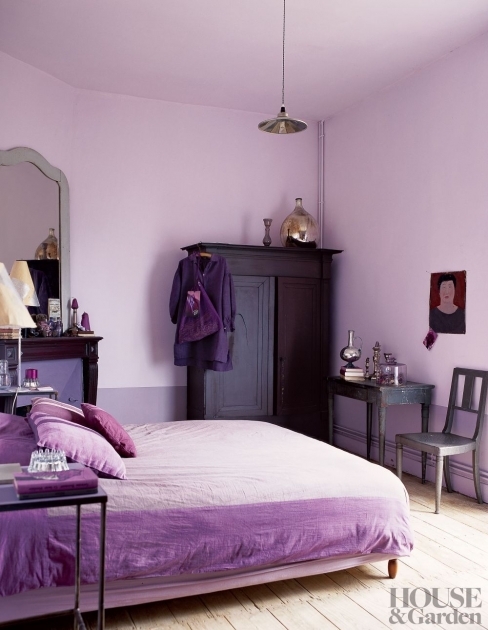 Amazing Lavender Wall Decor Bedroom Picture