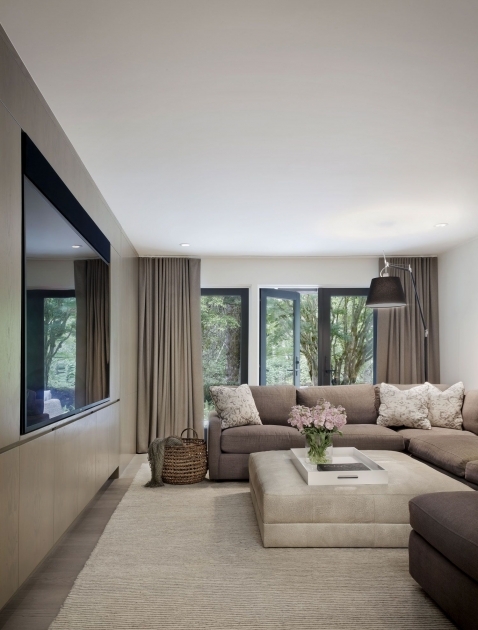 Amazing Modern Living Room Ottoman Picture