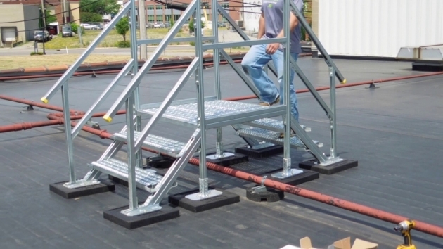 Amazing Roof Mounted Stairs Photo