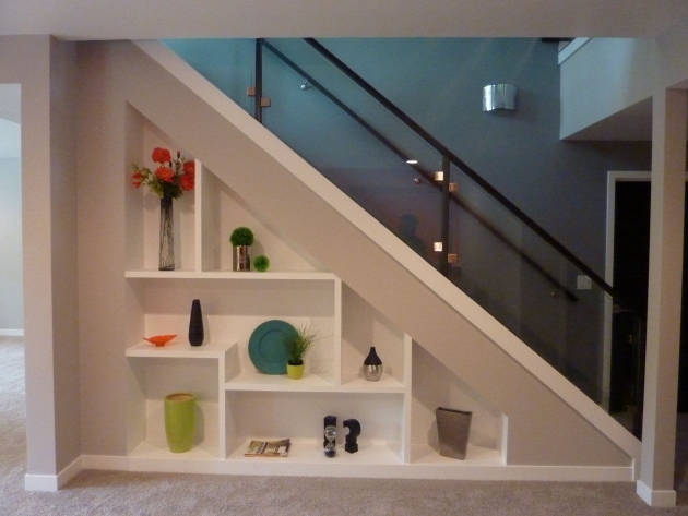 Amazing Shelves Stairs Modern Picture