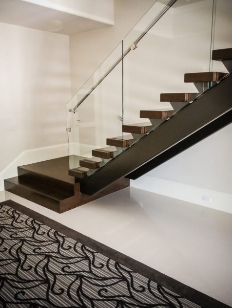 Amazing Staircase Design Glass Picture