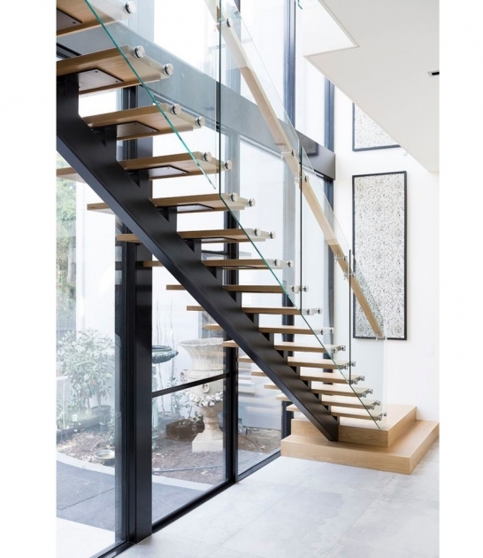 Amazing Steel Stairs Interior Picture