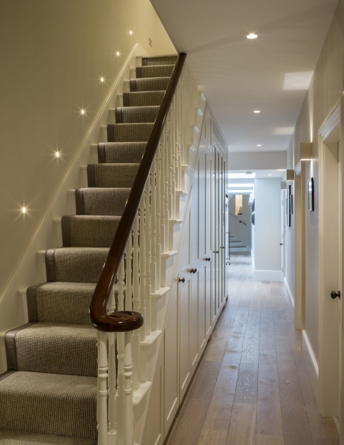 Awesome Basement Stairs Decor Picture