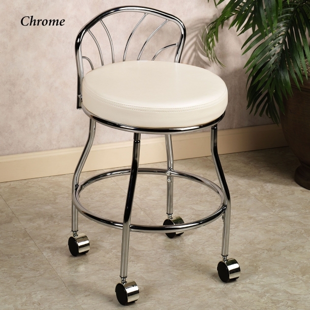 Awesome Bathroom Vanity Chair Or Stool Picture