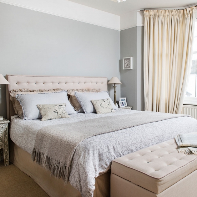 Awesome Bedroom Decor Gray Walls Photo