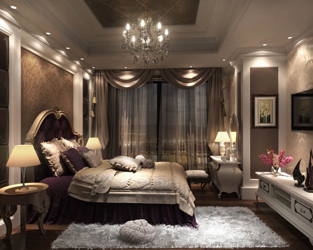 Awesome Bedroom Design Classic Interior Picture
