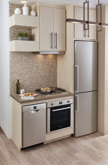Awesome Decor Small Kitchen Space Photo