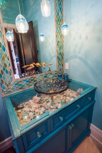 Awesome Diy Beach Bathroom Decor Pic