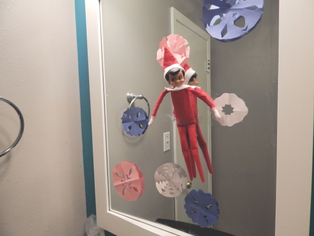 Awesome Elf On The Shelf Bathroom Ideas Image