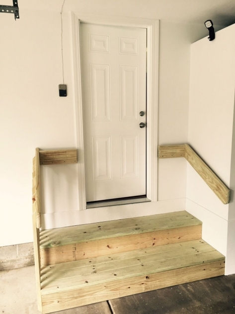 Awesome Garage Entry Stairs Image