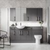 Grey Gloss Bathroom Furniture