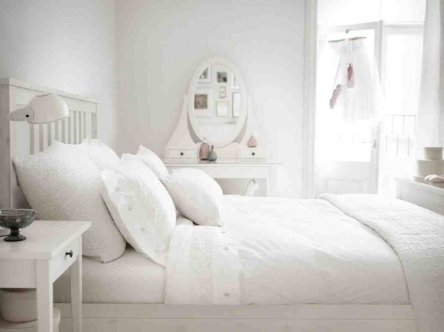 Awesome Ikea Bedroom Furniture In White Photo