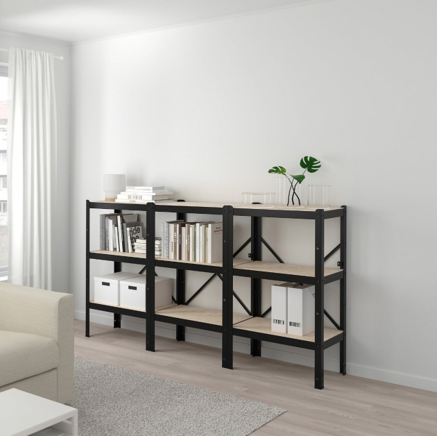 Awesome Ikea Living Room Shelf Unit Photo