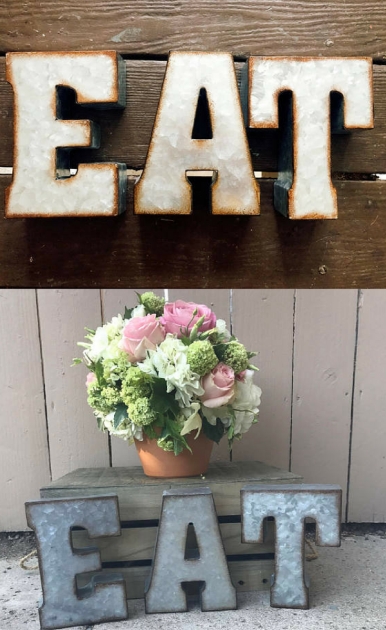 Awesome Kitchen Decor Eat Letters Photo