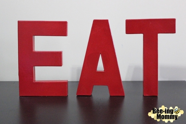 Awesome Kitchen Decor Eat Letters Picture