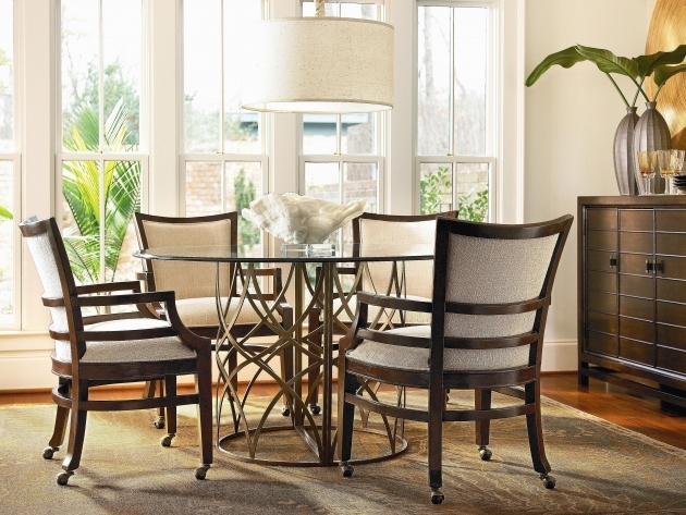 Awesome Kitchen Sets With Chairs On Wheels Image