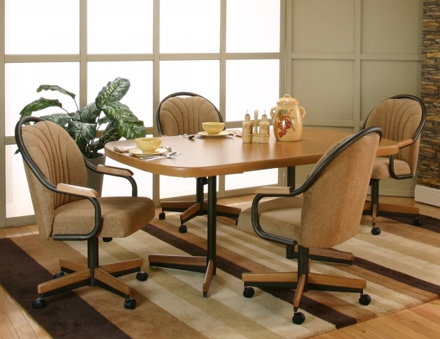 Awesome Kitchen Sets With Swivel Chairs Pic