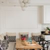 Kitchen With Sofa And Table