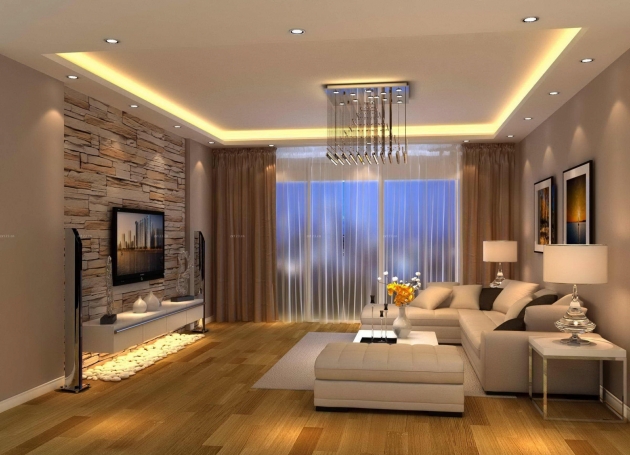 Awesome Living Room Tv Wall Photo