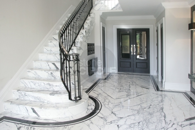 Awesome Marble Stairs Ideas Pic