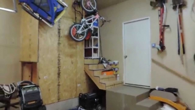 Awesome Stairs Garage Youtube Pic