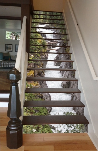 Awesome Stairs Mural Design Pic