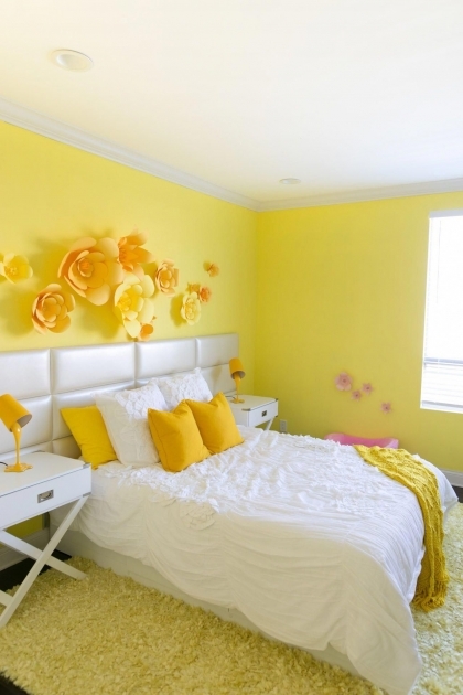 Awesome Yellow Bedroom Decor Ideas Pic