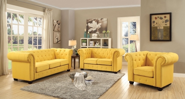 Awesome Yellow Living Room Sets Pic