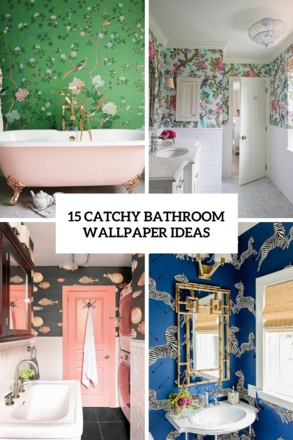 Best Bathroom Wallpaper Ideas Pic