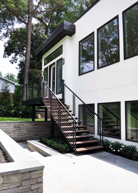 Best Contemporary Outdoor Stairs Picture