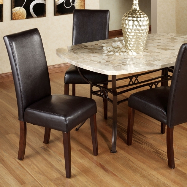 Best Kitchen Leather Chairs Photo