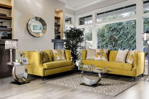 Best Yellow Living Room Sets Pic