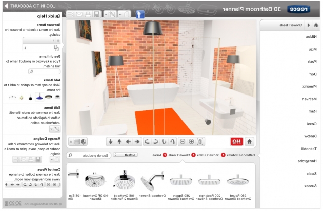 Classy Bathroom Design Online Tool Free Photo
