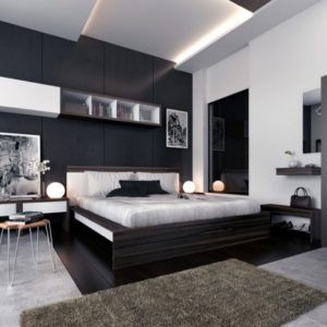 Bedroom Modern Black