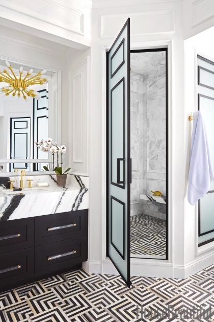 Classy Black And White Bathroom Ideas Pic