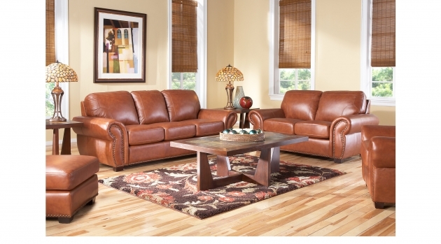 Classy Brown Living Room Sofa Image